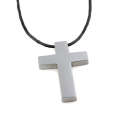 Pendentifs religieux pour hommes en acier inoxydable, bijoux en croix pour hommes